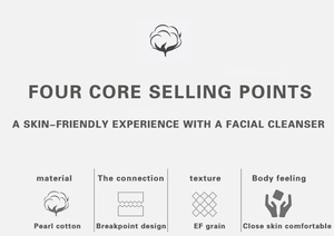 100% Phân Hủy Sinh Học Vegan Dùng Một Lần Mặt Khăn Xl Thân Thiện Với Môi Khăn Mềm Thấm Làm Sạch Mặt Khăn Cho Da Nhạy Cảm - Product Image 3