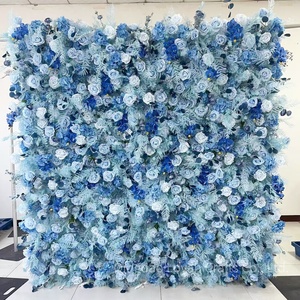 Flower Wall <strong>Backdrop</strong> Decor Wall Flower Wedding <strong>Party</strong> Event Fabric Wall Flower Panel <strong>Backdrop</strong> With Stand - Product Image 4