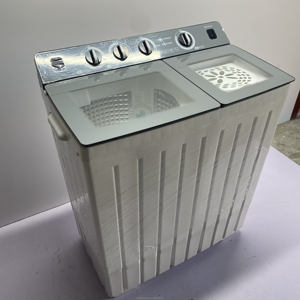 Lavadora-Secadora Automática <span class=keywords><strong>de</strong></span> Doble Tina Independiente con Panel <span class=keywords><strong>de</strong></span> Vidrio en Inglés para Uso Doméstico en EE. UU. - Product Image 4