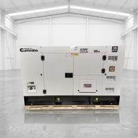Générateur diesel silencieux de secours 28KW 35KVA 230V 50Hz triphasé avec télécommande à vendre