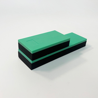 Bloque de Esponja Abrasiva Verde de Alta Calidad para Pintura de Automóviles, Bloque de Lija Pequeño al por Mayor, Juego de Bloques de Lija para Automóviles