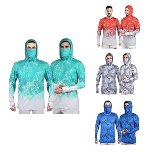 Camisa de Pesca Personalizada con Logotipo Sublimado, Color Azul Marino, Poliéster, Protección UV, Manga Larga para Hombre - Product Image 6