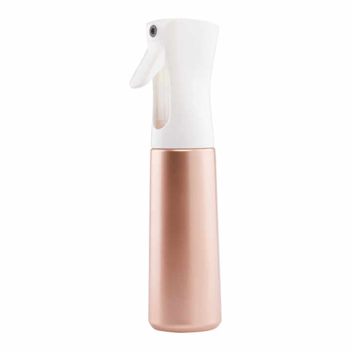 Pro Rose Gold 300ml Hairdressing Spray for Styling Texturizing Hair Color Organic Features for Curly Dry Hair Heat Protection
