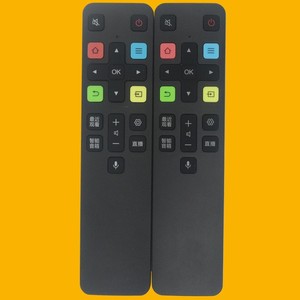 คริสตัลเพิร์ล เทียนหงอ รุ่น RC802D รีโมทคอนโทรลแบบมีเสียง สำหรับทีวี TCL รุ่น 55C6S 65C6S 50C68 55C68 55 65T6M สีดำ - Product Image 1