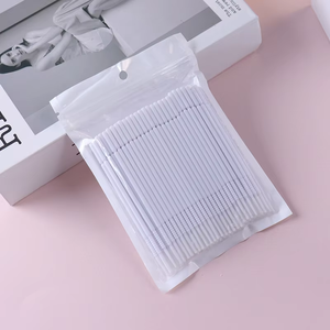 <span class=keywords><strong>Coton</strong></span>-<span class=keywords><strong>tige</strong></span> professionnel jetable à pointe nano pour le nettoyage des cils et le soin du maquillage des yeux - Product Image 6
