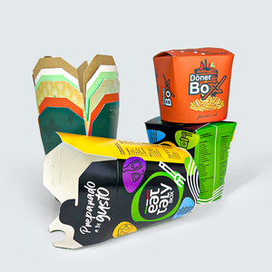 Phân Hủy Sinh Học Lấy Đi Kraft/Giấy Trắng Trung Quốc Noodle <span class=keywords><strong>Box</strong></span> - Product Image 6