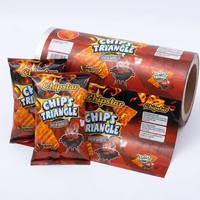 Film d'emballage alimentaire imprimé en héliogravure personnalisé pour les chips, les biscuits, le pop-corn