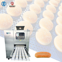 Machine industrielle de façonnage de boules de pâte, diviseuse-rondeuse de pâte à pain à 5 rangées pour la grande industrie de la boulangerie, des tortillas, des chapatis et du pain