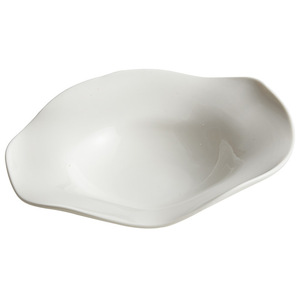 Nuevo plato ondulado irregular <span class=keywords><strong>de</strong></span> fantasía artística simple blanco puro para restaurante japonés, hotel, Bar en casa, fiesta, postre, boda... - Product Image 4