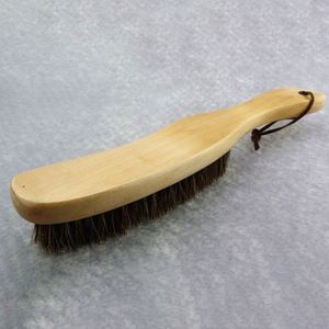 Cepillo de crin con mango de madera al por mayor para muebles de mostrador, banco y cama - Product Image 4