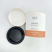 Emballage de tube rond de boîte de papier de poudre de supplément nutritionnel naturel de catégorie comestible d'OEM