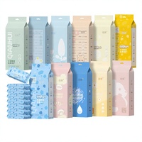 Mini Babydoekjes 8-pack Ongeparfumeerd Alcoholvrij Zacht voor de huid Hand- & mondreiniging Draagbare uittrekbare doekjes
