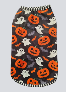 Halloween funny pumpkin bat print dog <b>cat</b> holiday <b>clothes</b> - Product Image 2