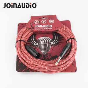 Oem Trở kháng Thấp Chất Lượng Cao 6.3Mm Nam Để Xlr Nữ 1/4 Inch Cắm Microphone Âm Thanh Cáp Mở Rộng - Product Image 2