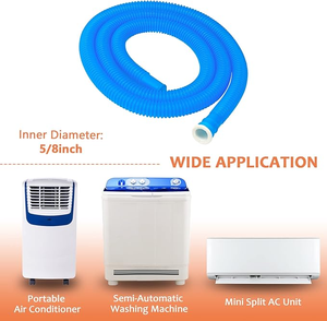 Tubería Corrugada Flexible para Aire Acondicionado, Tubería de Drenaje de Plástico Corrugado, en Oferta - Product Image 3