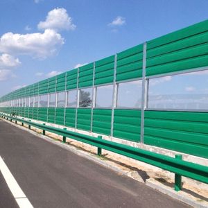 Barrières acoustiques en béton perforées, résistantes aux intempéries, pour bloquer le bruit du trafic routier, le bruit des autoroutes, les murs anti-bruit, les berms acoustiques - Product Image 2