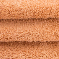 80% polyester, 20% polyamide, microfibre peluche, polaire corail, absorbant l'eau, pour sèche-linge, serviette de douche en rouleau