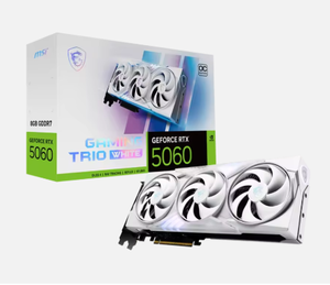 New RTX 5060 8G GAMING TRIO OC <b>WHITE</b> Gaming <b>Graphics</b> <b>Card</b> GPU Video MSI RTX 5060 8G GAMING TRIO OC <b>WHITE</b> Gaming <b>Graphics</b> <b>Card</b> GP - Product Image 1