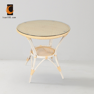Fabricante de China contra <span class=keywords><strong>la</strong></span> decoloración de mimbre de Mesas Para <span class=keywords><strong>restaurante</strong></span> de comida rápida Mesa <span class=keywords><strong>Redonda</strong></span> de comedor - Product Image 1