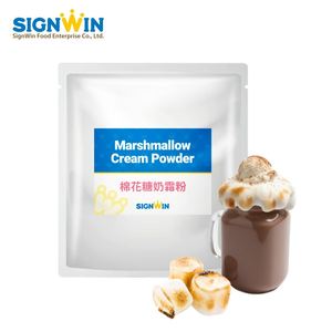 Polvo de malvavisco esponjoso y suave para múltiples aplicaciones, crema de malvavisco batida y esponjosa para tiendas de bebidas - Product Image 1
