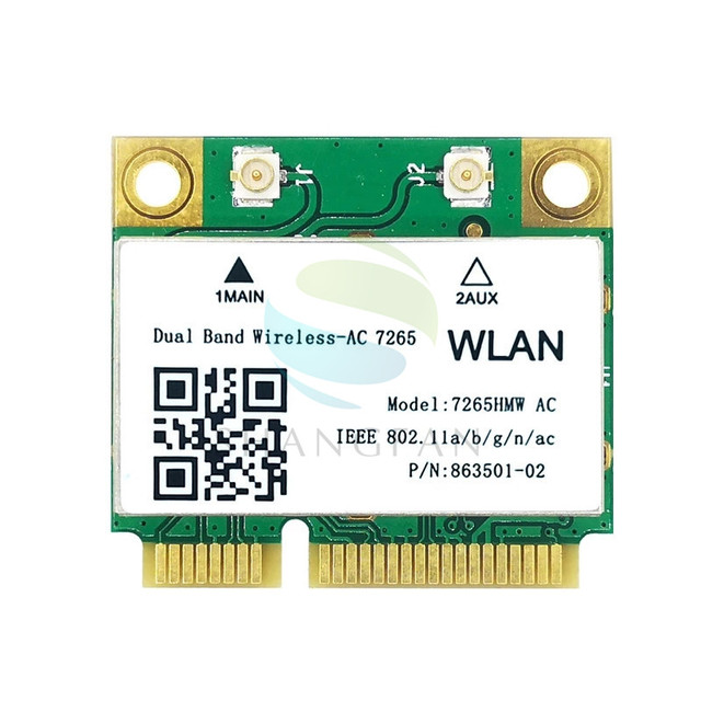 Dual Band Wireless TL-7265D2W 7265AC Half Mini PCI-e BT4.0 802.11AC 2.4G&5G Wireless Card