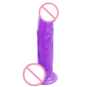 Dildo en TPE creux très doux de 7,9 pouces, imperméable, écologique, certifié CE, sensation réaliste, jouet pour adultes - Product Image 3