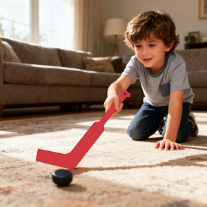 Juego <span class=keywords><strong>de</strong></span> Palos <span class=keywords><strong>de</strong></span> <span class=keywords><strong>Hockey</strong></span> sobre Hielo <span class=keywords><strong>de</strong></span> Plástico para Niños, Juegos Deportivos, Mini <span class=keywords><strong>Palo</strong></span> <span class=keywords><strong>de</strong></span> <span class=keywords><strong>Hockey</strong></span> para Interiores y Exteriores - Product Image 6