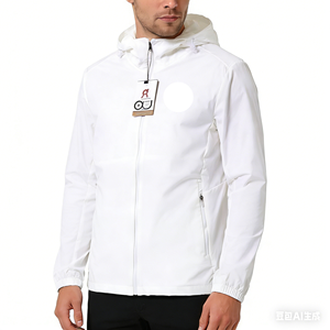 Veste à capuche de sport unisexe pour l'été, protection solaire, vêtements de protection cutanée, nouveau style 2025, pour le printemps et les activités de plein air - Product Image 3