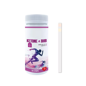 Bandelettes de <span class=keywords><strong>test</strong></span> d'<span class=keywords><strong>urine</strong></span> manuelle pour les résultats de cétone et de BHB en 40s Lot de 50 bandelettes de <span class=keywords><strong>test</strong></span> d'<span class=keywords><strong>urine</strong></span> en matière plastique pour le <span class=keywords><strong>test</strong></span> de cétone - Product Image 3