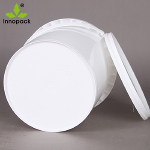 Cubeta de Plástico Transparente de 4 Litros con Asa - Recipientes Reciclables para Helados, Pintura y Embalaje - Product Image 4