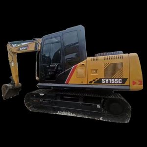 Excelente Relación Calidad-Precio, Excavadora Hidráulica Usada Original de China, Sany SY155C de 15 Toneladas |   Modelo 2024 |   Motor Importado |   Motor/Engranaje/Bomba | - Product Image 1