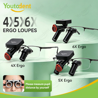 OEM/ODM TTL Ergonomic Dental Loupes 4X 5X 6X Magnification Ultra Light Surgical Magnifying Glass for Dentist ENT Surgery