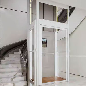 CE 200kg 400kg hidrolik Villa ev asansör açık kapalı 3 kat 4 seviyeleri - Product Image 4