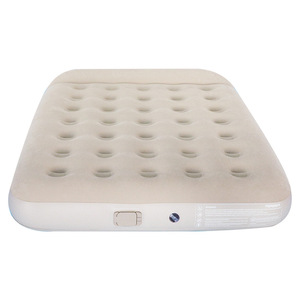 Honeycomb Flocked <b>Inflatable</b> Bed 400kg Load Capacity Portable Air Mattress For Camping Outdoor Use - Product Image 2