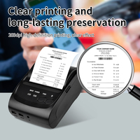 Mini Impresora Portátil de Alta Calidad, Impresora Inalámbrica Inteligente sin Tinta, Impresión de Etiquetas y Fotos, Impresora Térmica de Recibos de 58 mm