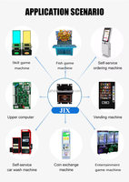 Mesin Penerima Uang JIX untuk Berbagai Mata Uang Internasional, Pemilih Uang Kertas untuk Mesin Game Ikan