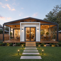 Casa Prefabricada de Acero con Diseño Personalizado para Vivienda Familiar, Instalación Rápida, Casa Contenedor de 40 Pies, Casa Contenedor Expandible