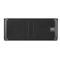 Système audio professionnel passif à deux voies avec deux enceintes passives de 10 pouces, enceintes line array