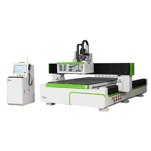 Döner eksen ile 4 eksen lineer atc cnc freze ağaç işleme makinesi 1325 1525 1530 2030