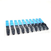 Conector de fibra óptica Solución FTTH SC/UPC Conector rápido Cable de conexión de boca de cocodrilo de fibra óptica de alta calidad