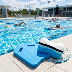 Tabla de Natación EVA Ajustable, Ligera y Duradera con Base Deslizante/para Practicar Nado, para Hombres, Piscina y Aprendizaje de Natación - Product Image 1
