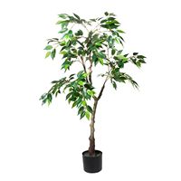 Arbre artificiel Ficus tropical personnalisé 130/170cm pour la maison, le jardin, le jardin vertical, décoration originale