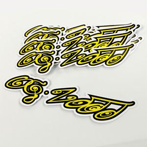 Custom Logo Cute Decorative Holographic Die <b>Cut</b> Sticker to Decorative Bottle Skateboard Notebook - Product Image 5