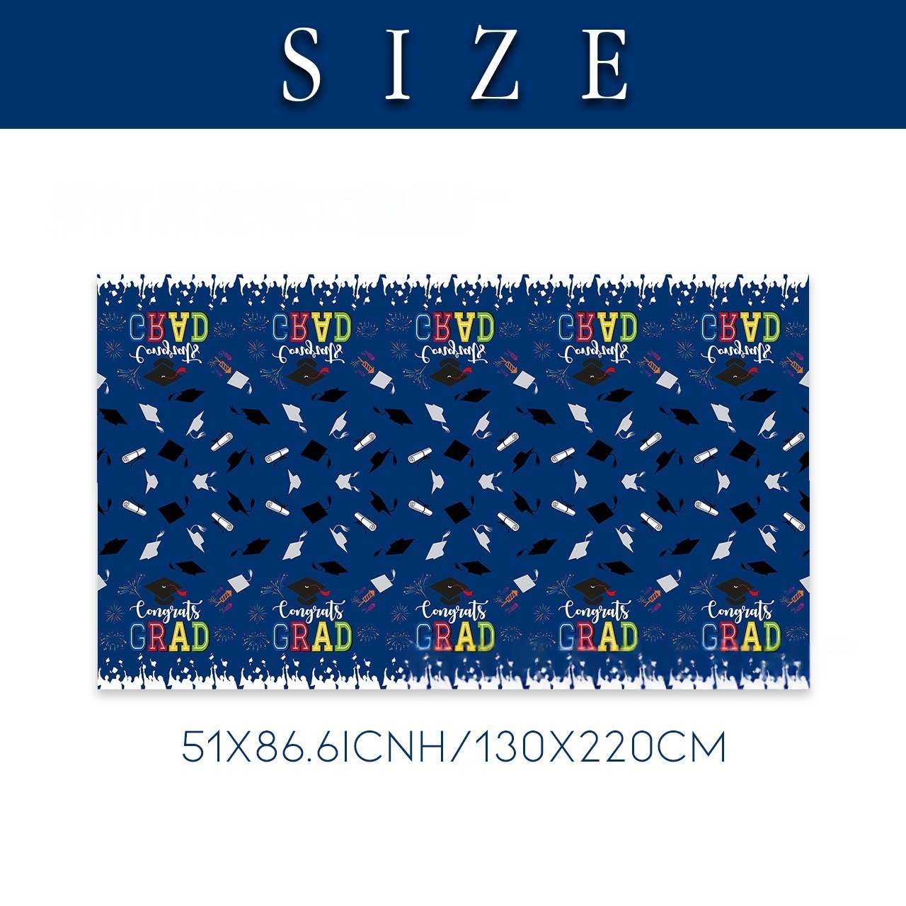 Nappe bleu foncé