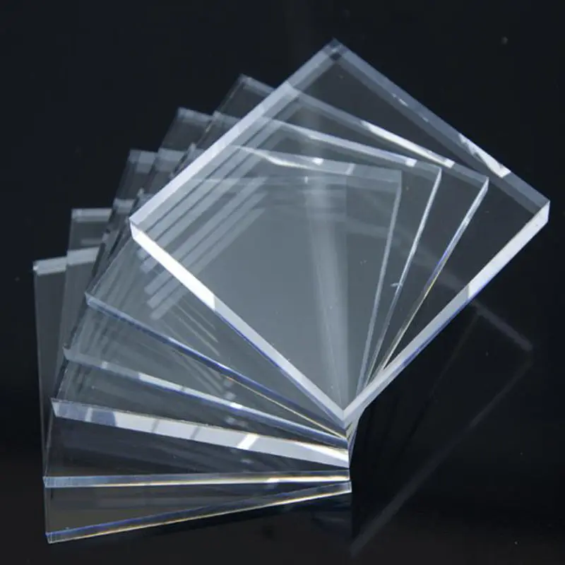 Extrusión y fundición de acrílico transparente con cartelera, tablero de señal, 2mm, 3mm, 4mm, 5mm