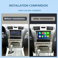 Sistema Linux para Lexus LS 2007-2012, Caja Decodificadora Inalámbrica CarPlay Android Auto, Actualización Estéreo, Pantalla OEM, Retrofit, Mirror Link