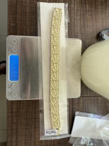 سوار هيب هوب للجنسين 8 مم/15 مم/25 مم، أحدث تصميم مطلي بالذهب بقطع ماسي، تصميم عصري على شكل قطع الذهب، مباشرة من المصنع - Product Image 5