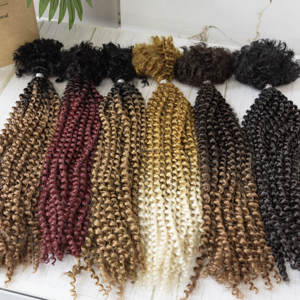 100g/paquet 18 pouces # T1B-4 mélange de cheveux hybrides synthétiques sans enchevêtrement Haire De Luxe pour <span class=keywords><strong>dreadlocks</strong></span> artificielles - Product Image 4