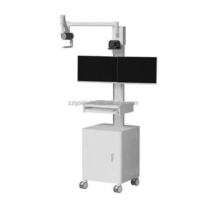 वीडियो रिकॉर्डिंग अस्पताल फर्नीचर के लिए एब्स सामग्री चिकित्सा शिक्षण ट्रॉली - Product Image 2