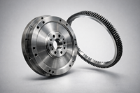 Nouveau volant moteur automobile LUCAN TECHNO usiné CNC sur mesure en fonte avec une tolérance de +/-0,01 mm pour un transfert de puissance haute performance